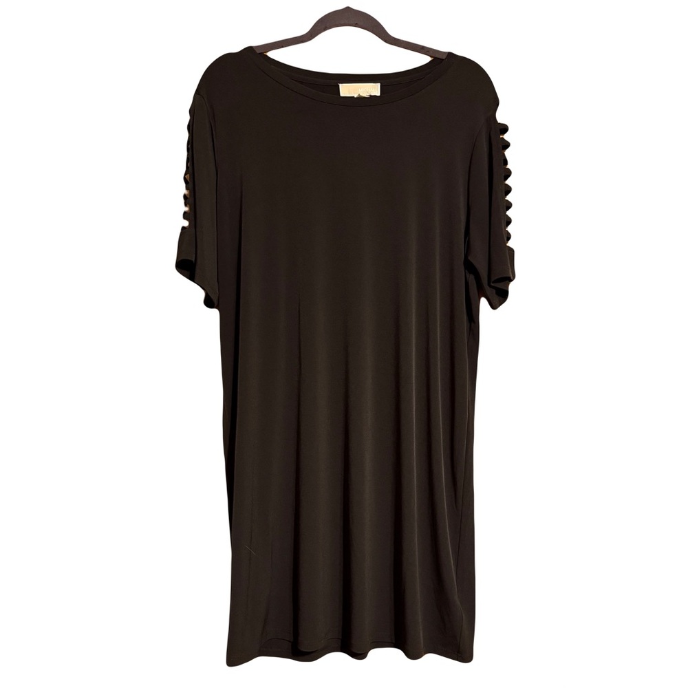Michael Kors Black Short Sleeve Top